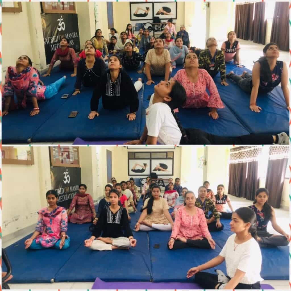 International Yoga Day 2022 – SD कॉलेज में योगा एंड मेडिटेशन डिपार्टमेंट द्वारा “अंतर्राष्ट्रीय योग दिवस 2022” के उपलक्ष्य में विभिन्न आयोजन
