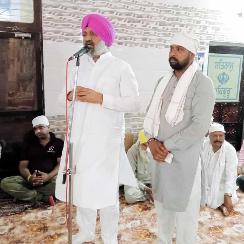 MLA Promised to Grante – MLA शेरोवालिया ने सरपंच की यादगार बनाने के लिए 5 लाख देने का किया वादा