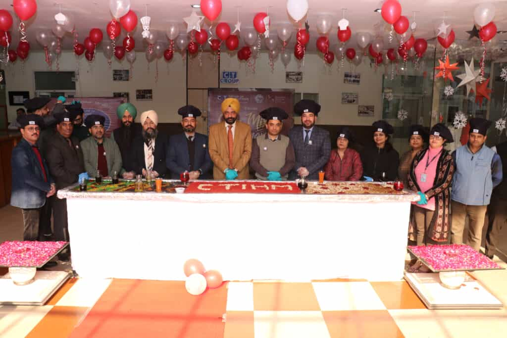 Cake Mixing Ceremony : CT Institute ने केक मिक्सिंग सेरेमनी का आयोजन किया