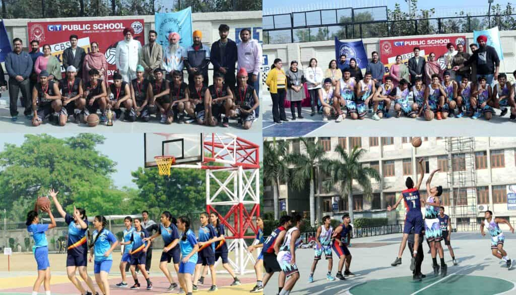 CBSE Cluster Basketball Tournament : CT Public School ने बास्केटबॉल क्लस्टर में जीता दूसरा स्थान