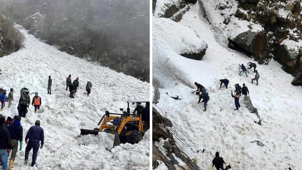 Sikkim Nathu La Avalanche : सिक्किम के नाथू ला बॉर्डर इलाके में भारी हिमस्खलन, 7 लोगों की मौत, देखें वीडियो