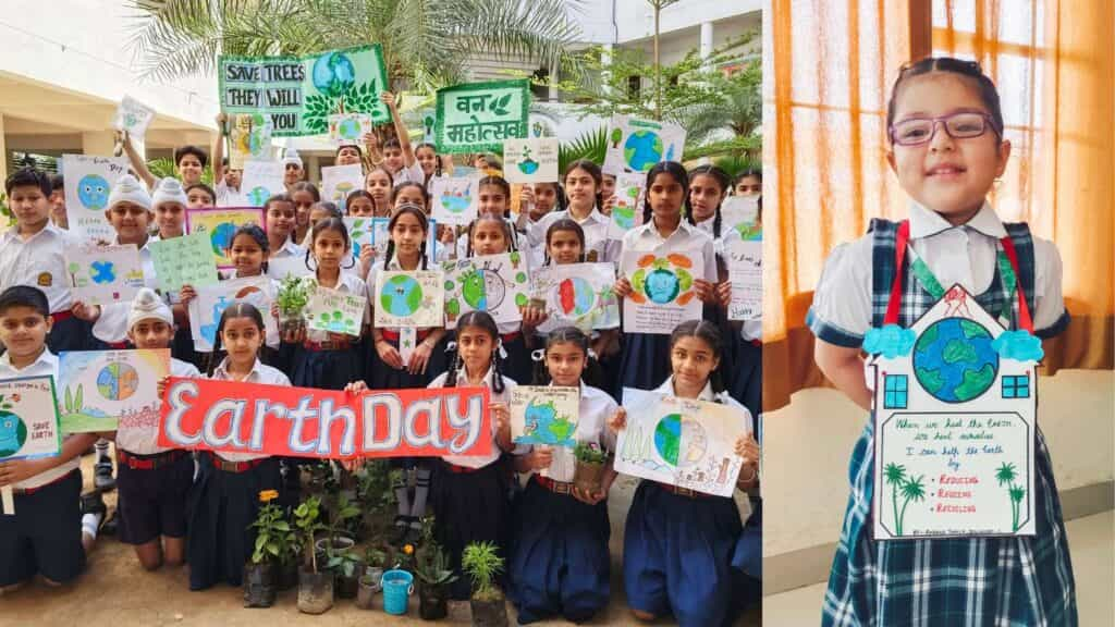 World Earth Day : Innocent Hearts में ‘वर्ल्ड अर्थ डे’ पर ईको क्लब ने चलाई प्लांटेशन ड्राइव : दिया ‘गो ग्रीन का संदेश