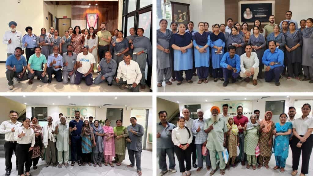 Free Eye Check-up Camp : Innocent Hearts की फाउंडर डायरेक्टर मैडम कमलेश बौरी की याद में लगाया गया फ़्री आई चैॅकअप कैंप