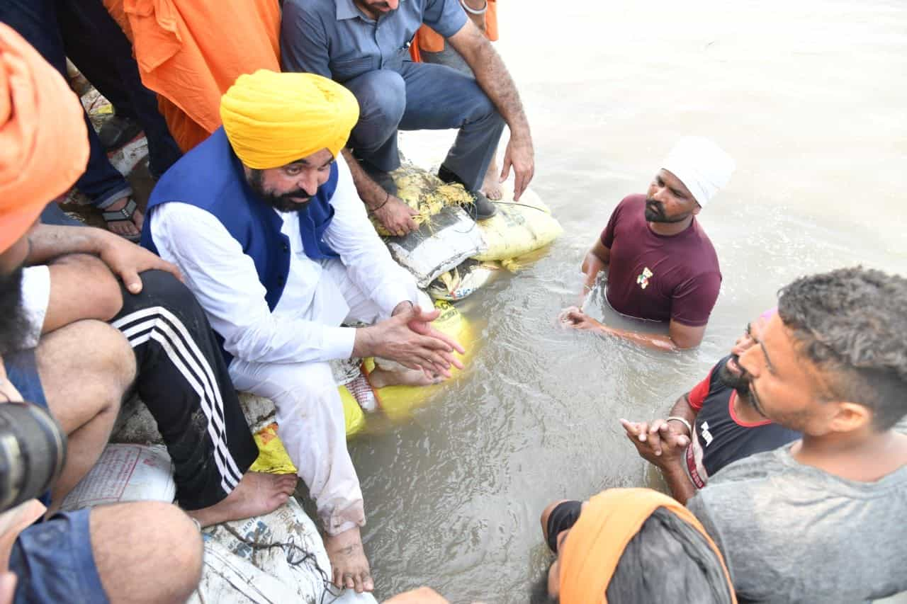 CM Visit in flood Affected Area 