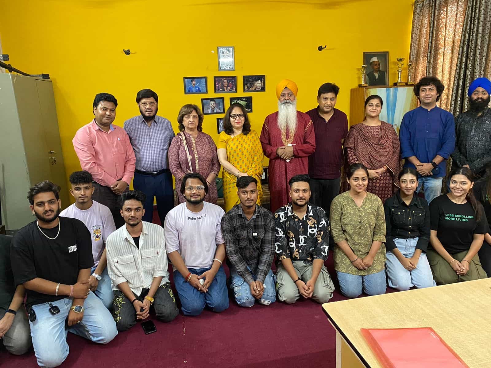Students learned Gurmati Sangeet