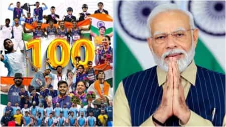 Asian Games 2023 : एशियाई गेम्स में भारतीय दल ने रचा इतिहास, 100 पदक जीते-पीएम मोदी ने दी बधाई