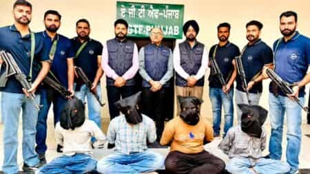 Bambiha Group Gangster Arrested : बंबीहा ग्रुप के चार गुर्गे पकड़े, टारगेट किलिंग की कर रहे थे प्लानिंग