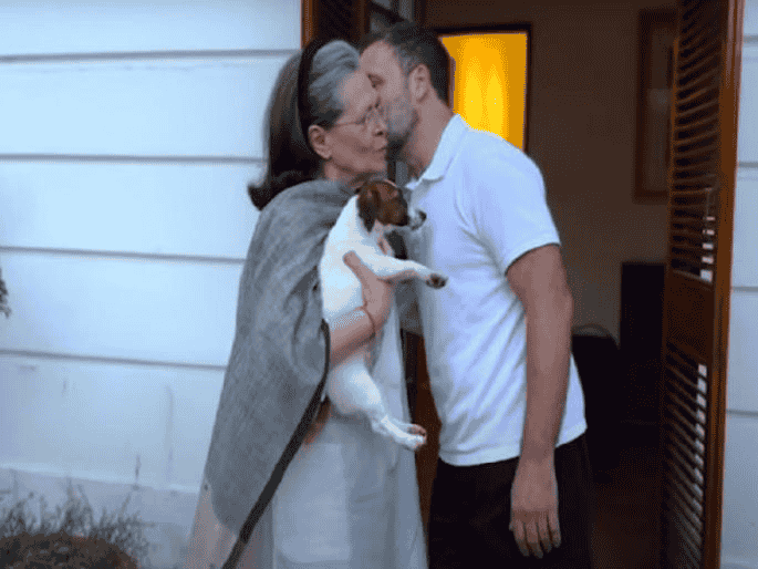 New Member of Gandhi Family : गांधी परिवार में नई सदस्य नूरी की एंट्री, सोनिया और राहुल दिखे खुश New Member of Gandhi Family : गांधी परिवार में नई सदस्य नूरी की एंट्री, सोनिया और राहुल दिखे खुश