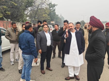 P.A.P ROB for Jalandhar-Amritsar Byepass : सुशील रिंकू ने किया P.A.P चौक का दौरा, जालंधर से अमृतसर जाने के लिए जल्द बनेगा एडिशनल अटैचमेंट पुल