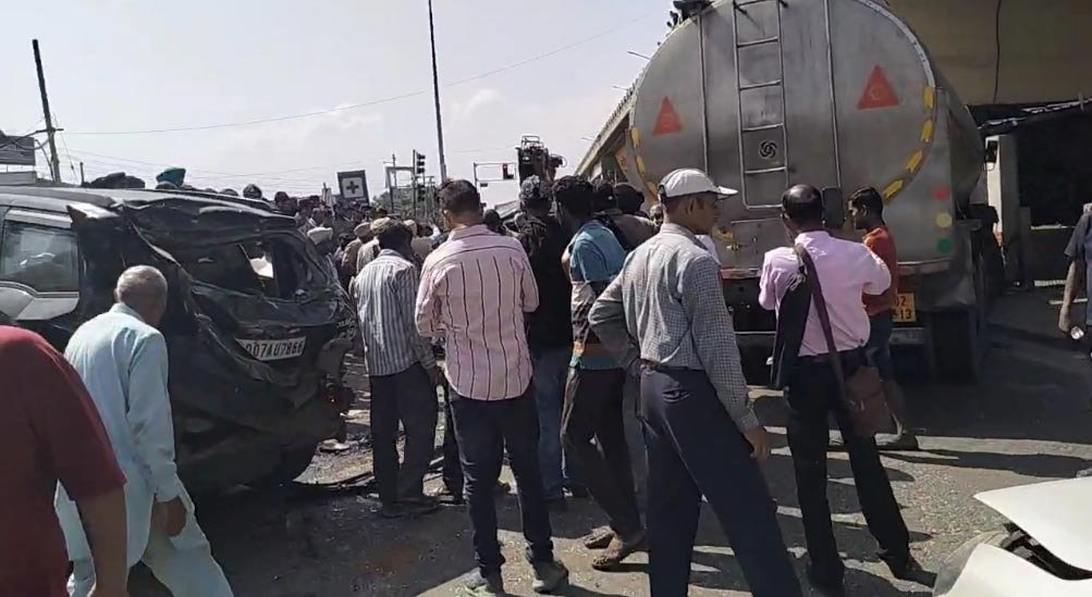 Pathankot Chowk Accident