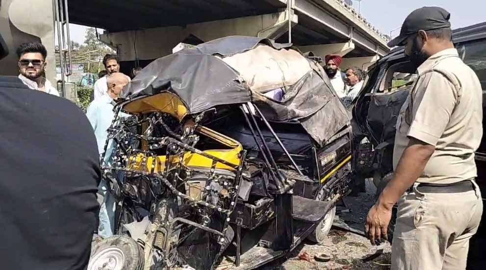 Pathankot Chowk Accident