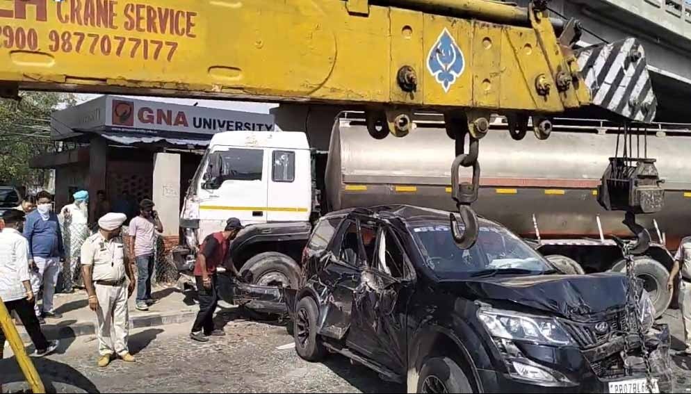 Pathankot Chowk Accident
