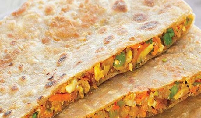 vegetable paratha