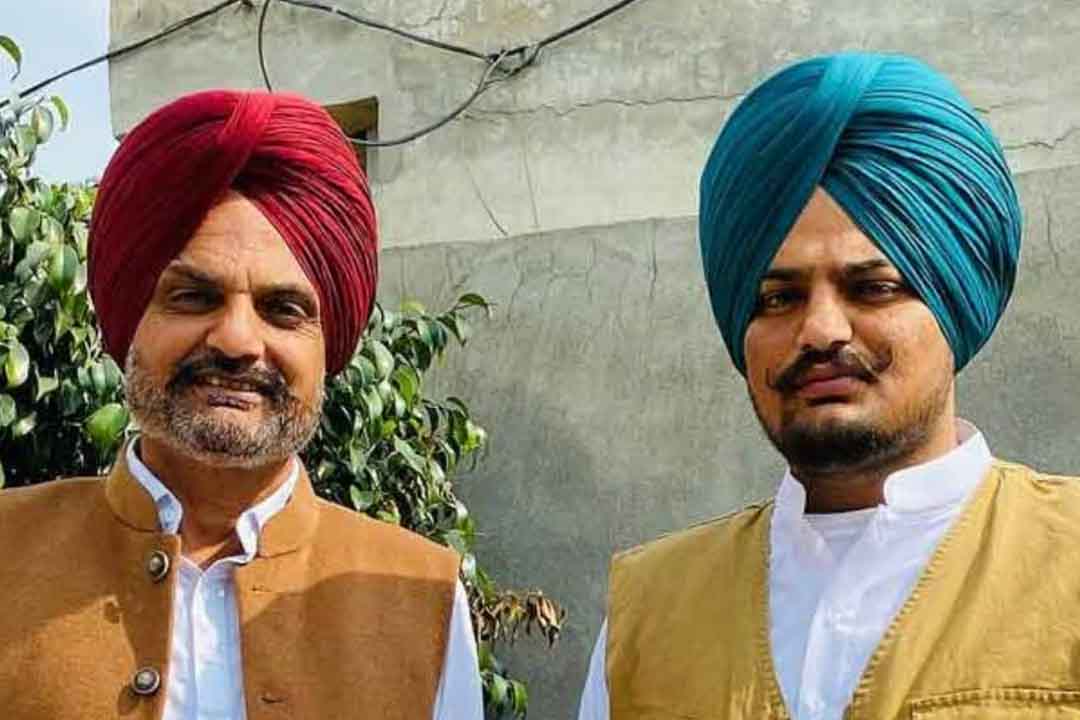 SIDHU WITH FATHER