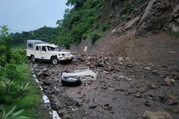 Landslide in Himachal