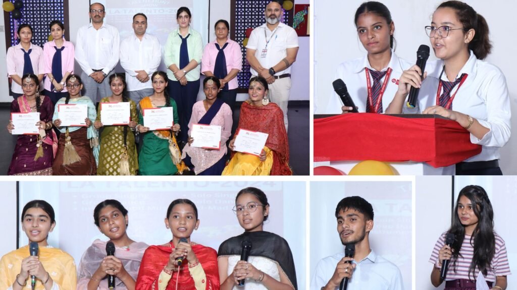 Talent Hunt show : Innocent Hearts Group of Institutions ने ला टेलेंटो-2024 टेलेंट हंट शो की मेजबानी की Talent Hunt show : Innocent Hearts Group of Institutions ने ला टेलेंटो-2024 टेलेंट हंट शो की मेजबानी की