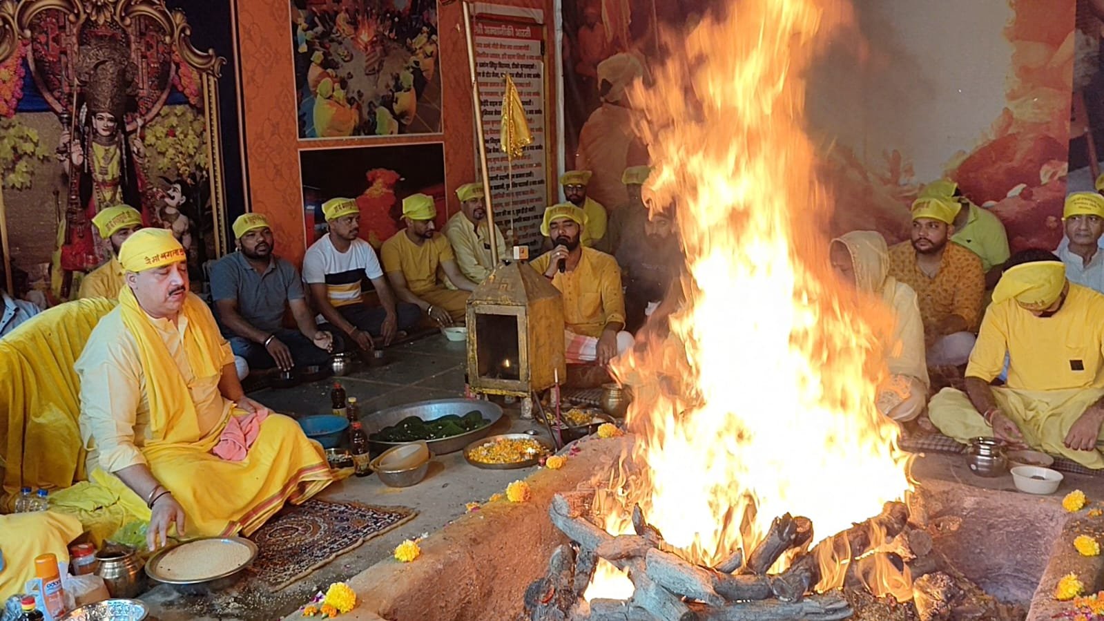 Maa Baglamukhi Hawan