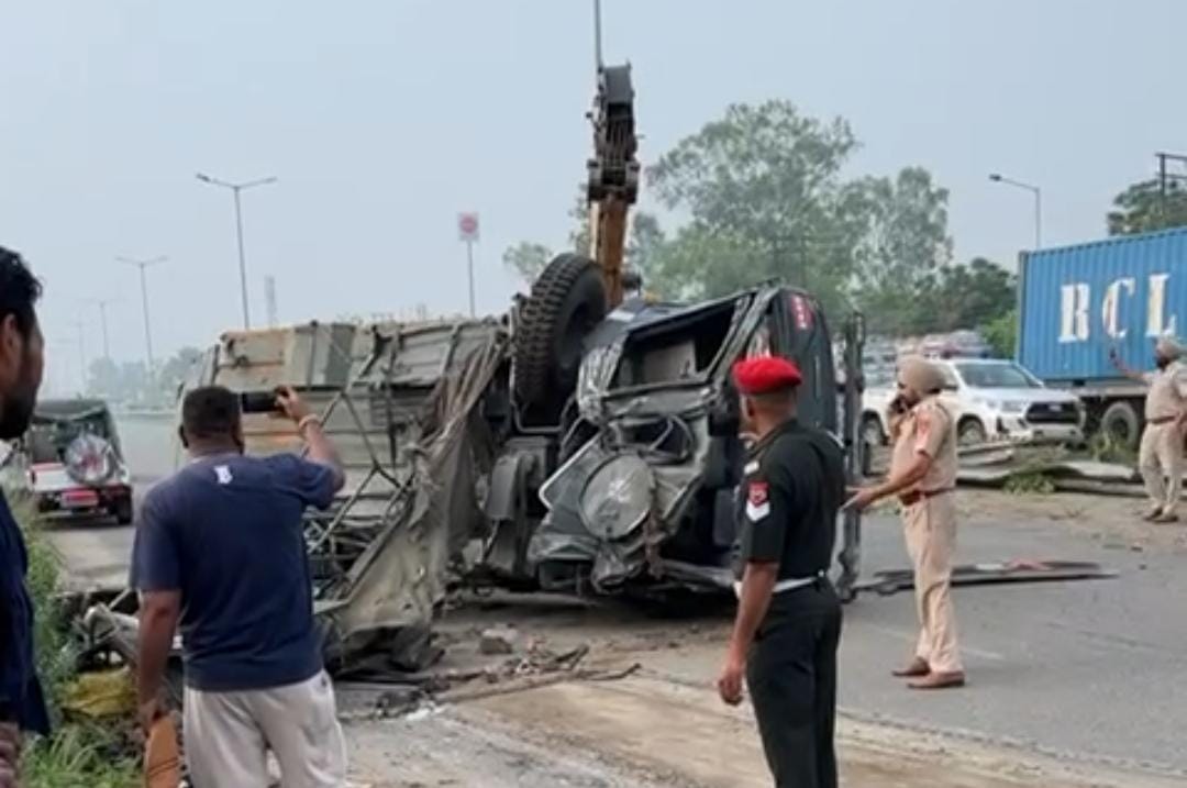 Jalandhar Army Truck Accident 