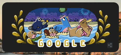 Paris Olympics 2024 Google Doodle