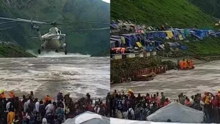 Kedarnath Landslide : केदारनाथ में भारी बारिश और लैंडस्लाइड, रोकी गई यात्रा, रास्ते में फसें श्रद्धालु