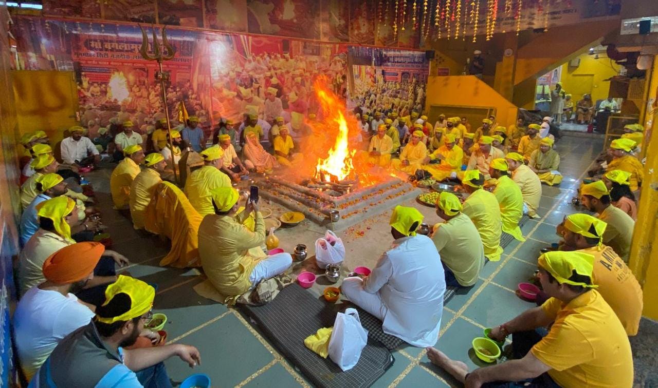 Maa Baglamukhi Ji Havan