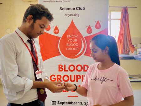 Blood Grouping Camp : Innocent Hearts Group of Institutions ने बैच 2024 के विद्यार्थियों के लिए ब्लड ग्रुपिंग कैंप का किया आयोजन