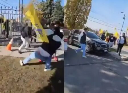 Khalistanis attacked in Canada… कनाडा में खालिस्तानियों की गंदी करतूत… हिन्दू मंदिर में आए लोगों पर किया हमला