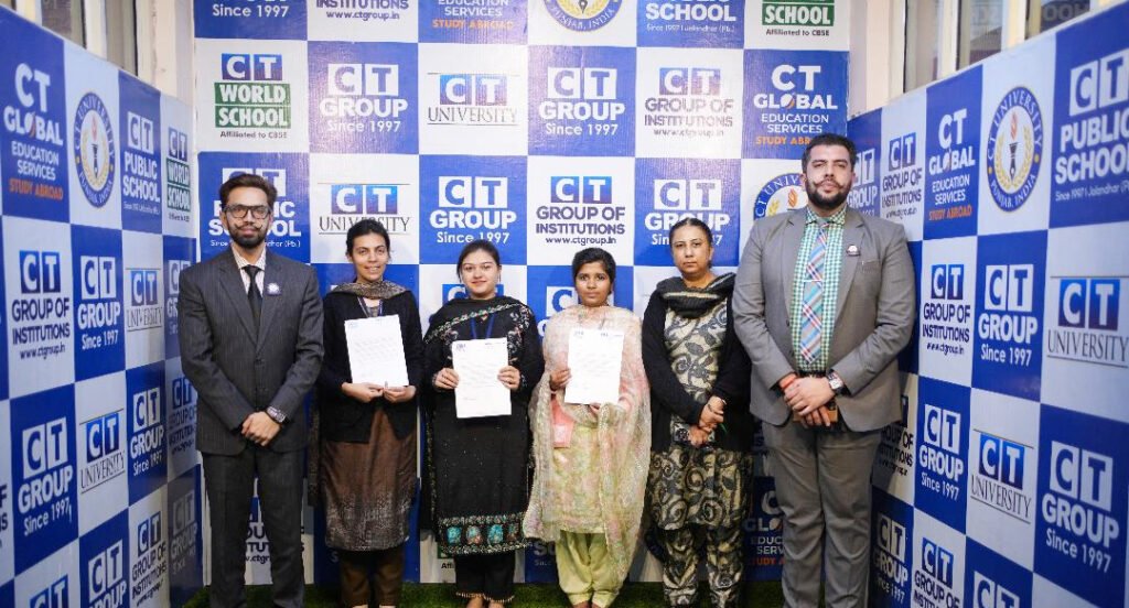 CT Group of Institutions : सीटी ग्रुप ने अपने परिसरों में उत्कृष्ट शैक्षणिक उपलब्धियों का उत्सव मनाया 