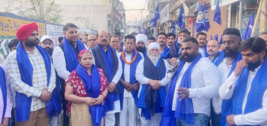 Jalandhar News : डॉ. भीमराव अंबेडकर की जयंती पर विशाल चेतना मार्च निकाला