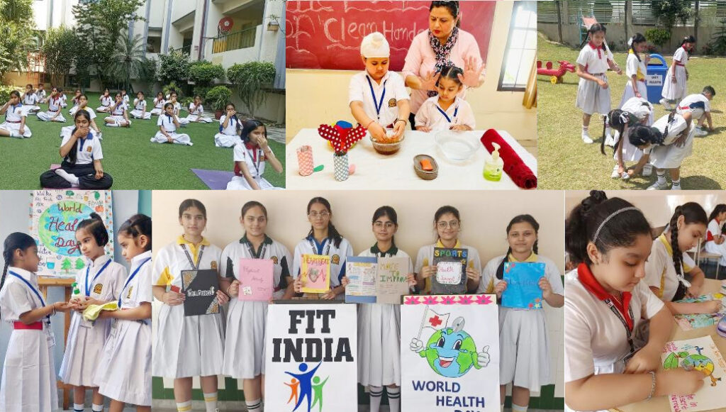 'World Health Day' is celebrated in Innocent Hearts School