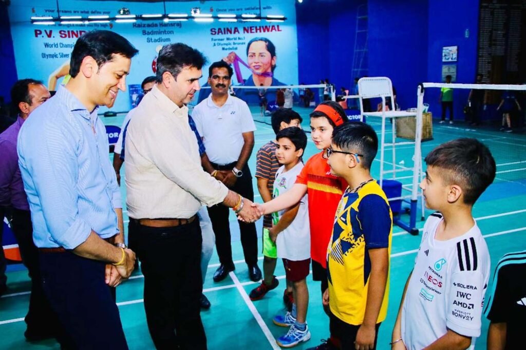 Badminton Tournament in Jalandhar : विक्टर मिनी पंजाब स्टेट रैंकिंग बैडमिंटन टूर्नामेंट जालंधर में शुरू 1 2 47 2 47 Badminton Tournament in Jalandhar
