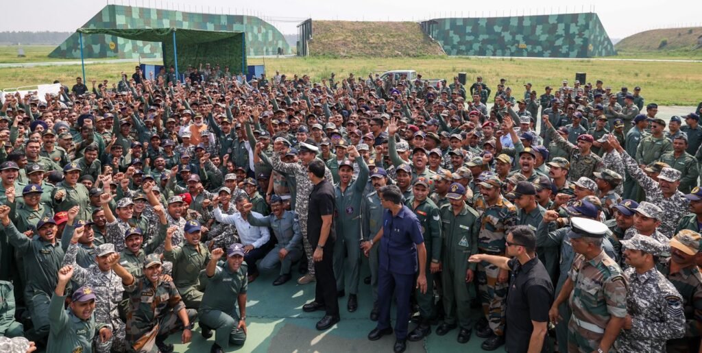 PM Modi at Adampur Airbase