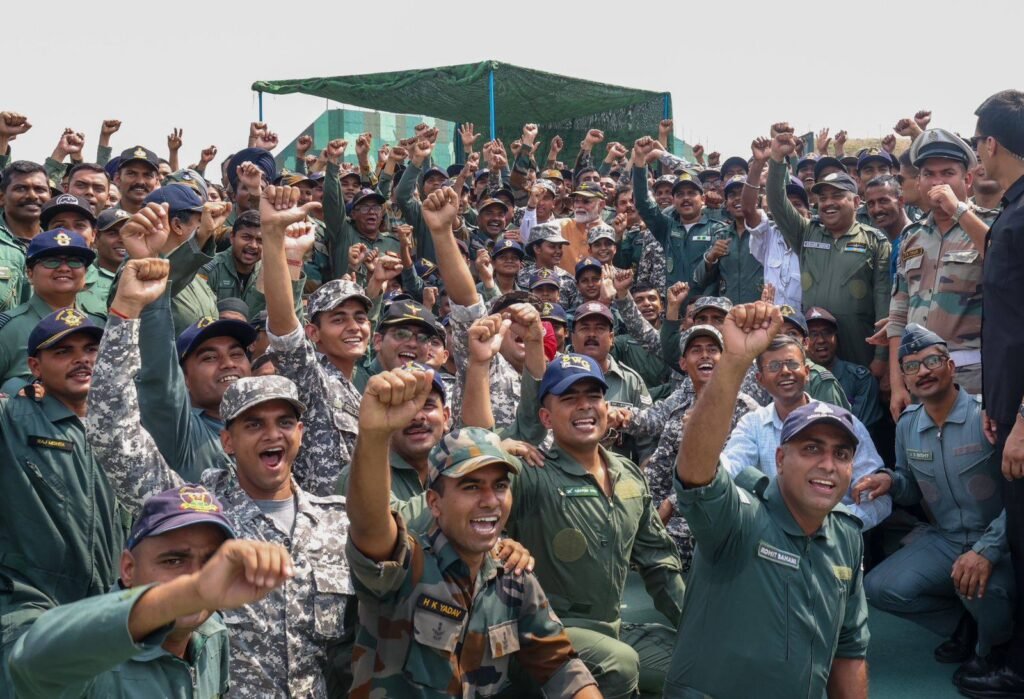 PM Modi at Adampur Airbase