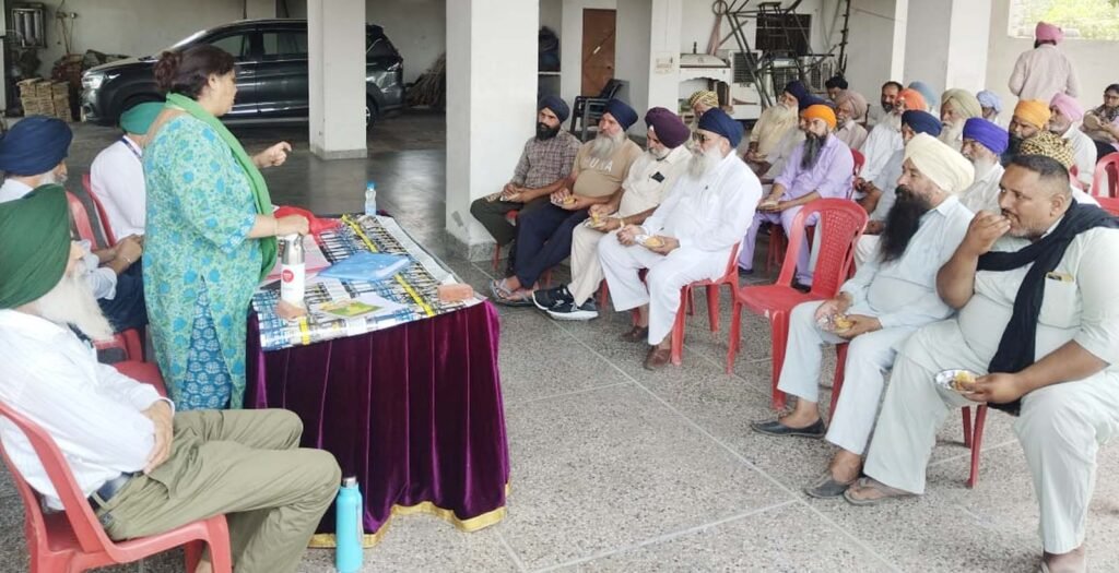 Jalandhar News : कृषि संकल्प अभियान में केवीके जालंधर की सहभागिता