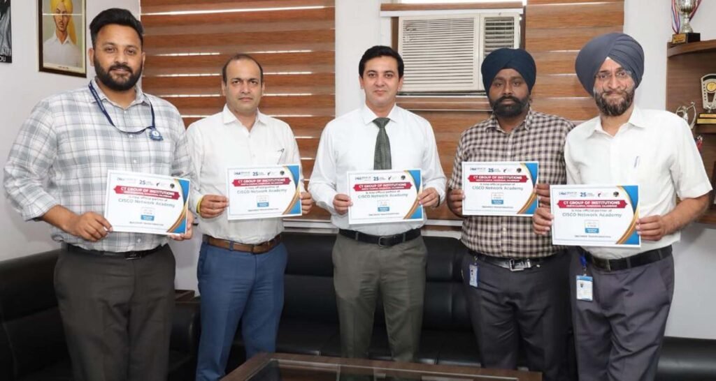 CT Group of Institutions : सिस्को और सीटी ग्रुप की साझेदारी, युवाओं के लिए नेटवर्किंग क्षेत्र में सुनहरा भविष्य