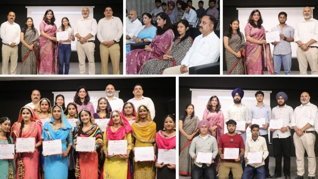 Innocent Hearts Group : 'प्रतिभा मंच 2025' में इनोसेंट हार्ट्स के विद्यार्थियों ने किया शानदार प्रदर्शन 2 4 3 4 3 Innocent Hearts Group