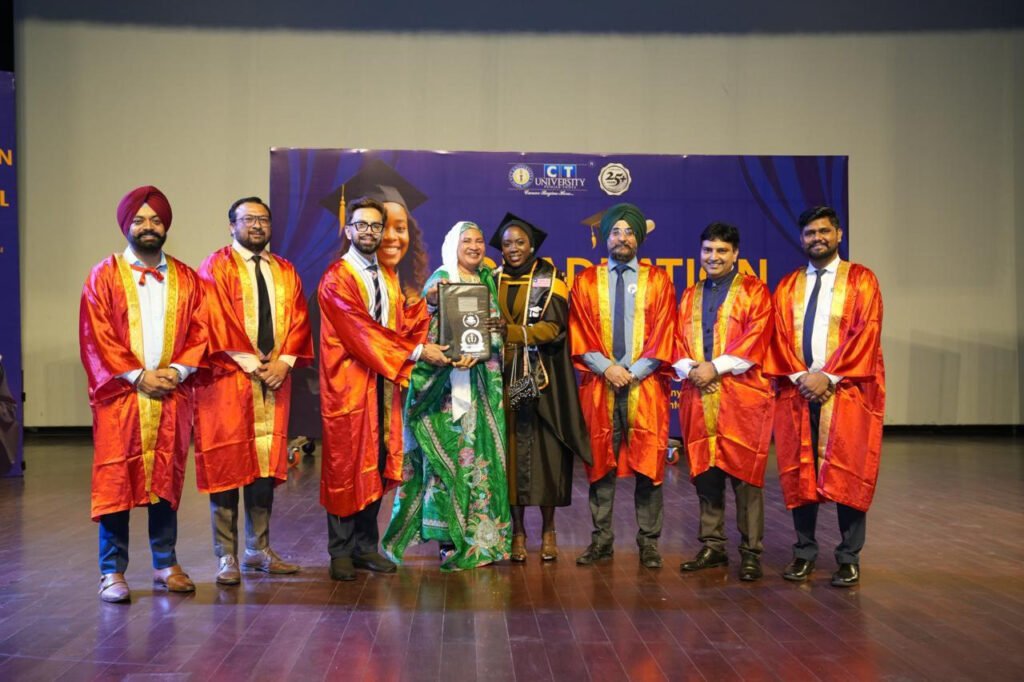 CT Group in Graduation Ceremony : सीटी ग्रुप में अंतर्राष्ट्रीय छात्रों के लिए भव्य ग्रेजुएशन सेरेमनी का आयोजन