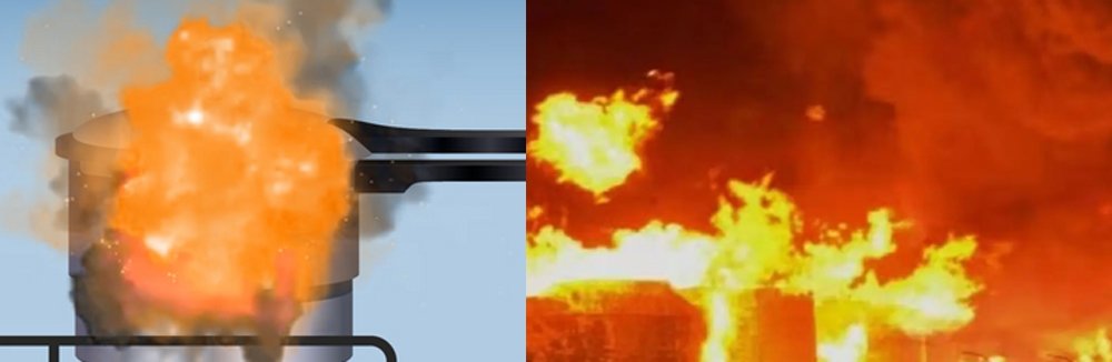 Blast in cooker factory : पंजाब में कुकर फैक्ट्री में भीषण आग, मजदूर की मौत, महिला घायल Blast in cooker factory : पंजाब में कुकर फैक्ट्री में भीषण आग, मजदूर की मौत, महिला घायल