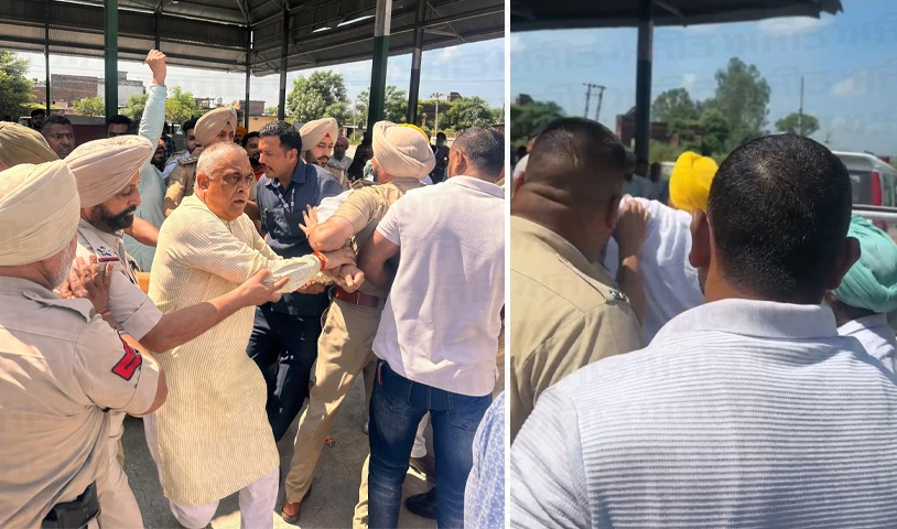 Police took BJP leaders into custody in Rural