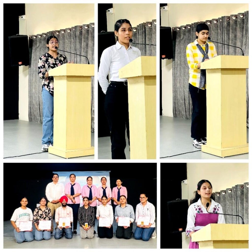 Innocent Hearts Group organized : इनोसेंट हार्ट्स ग्रुप में भव्य इंटर-डिपार्टमेंट डिबेट प्रतियोगिता का आयोजन 1 2 55 2 55 Innocent Hearts Group organized