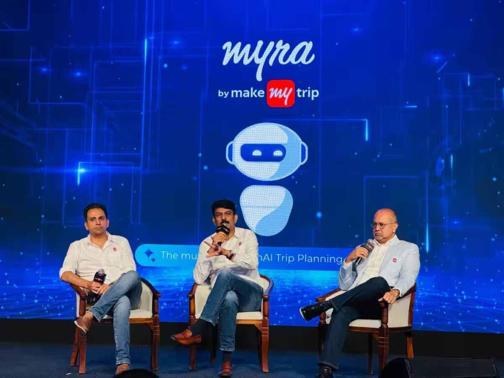 MakeMyTrip's new AI assistant 'Myra'