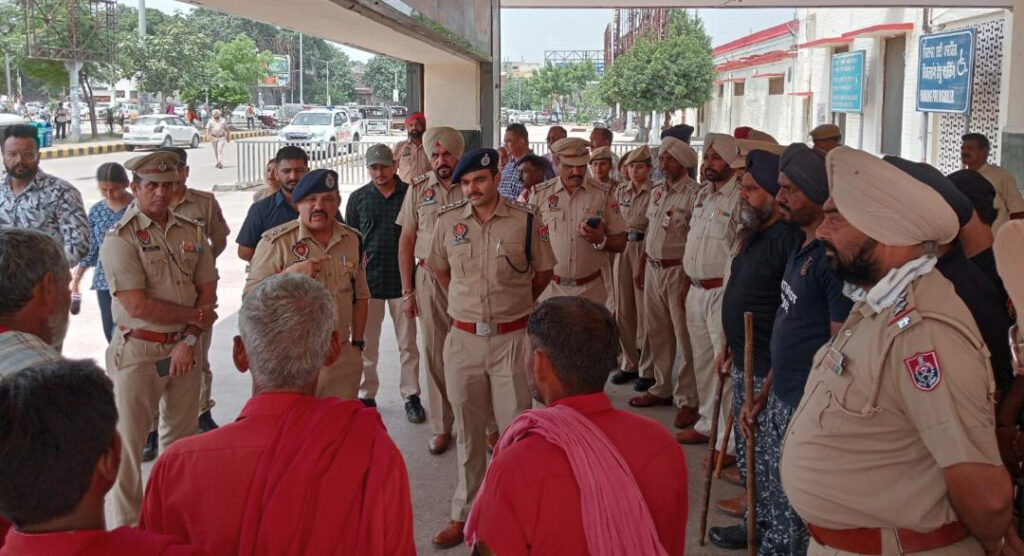 Police security for Independence Day