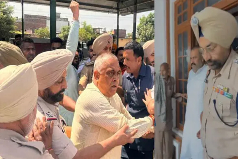 Police took BJP leaders into custody in Rural 