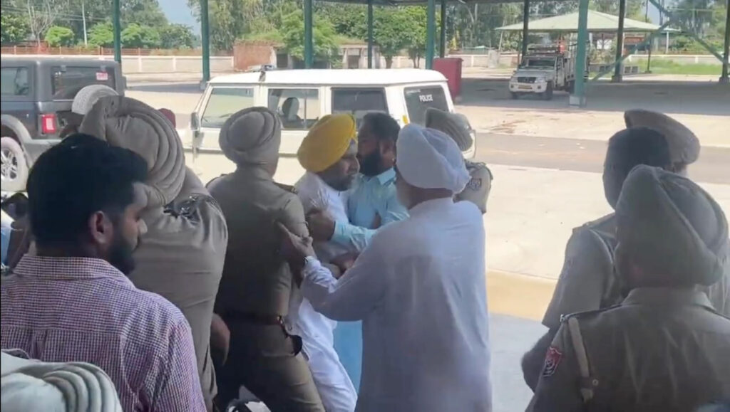 Police took BJP leaders into custody in Rural 