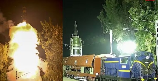 Agni Prime launched successfully : अब चलती ट्रेन से भारत दाग देगा मिसाइल, अग्नि प्राइम की सफल लांचिंग Agni Prime launched successfully : अब चलती ट्रेन से भारत दाग देगा मिसाइल, अग्नि प्राइम की सफल लांचिंग