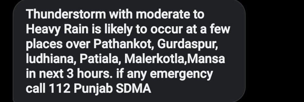 Punjab Weather Alert