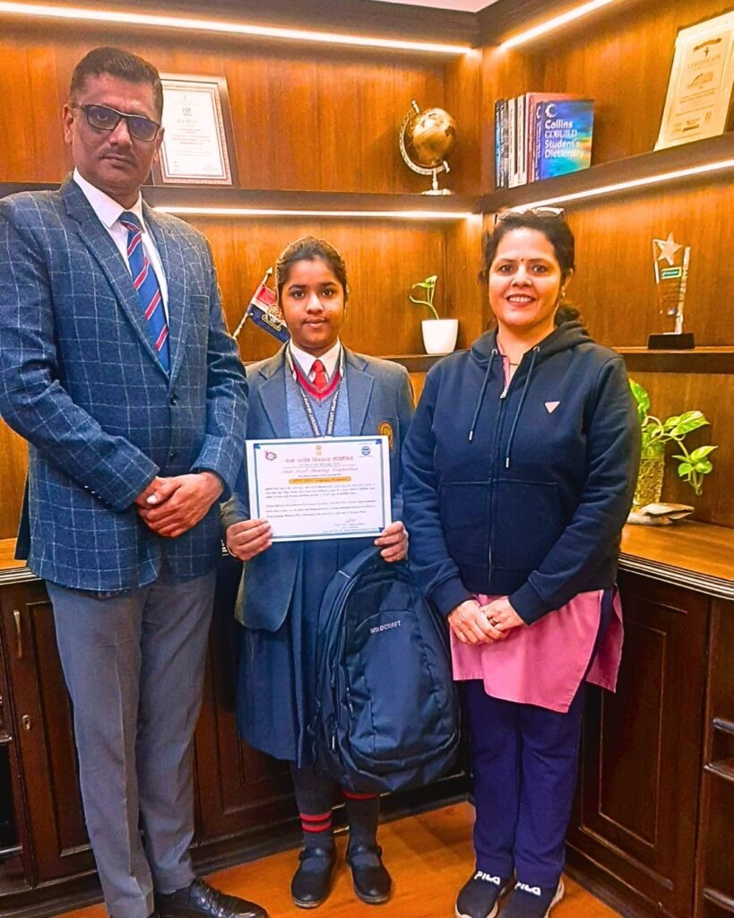 State Level Painting Competition : Innocent Hearts की छात्रा ने स्टेट-लेवल पेंटिंग प्रतियोगिता में जीता नकद पुरस्कार