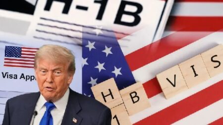H-1B Visa Fee Rule : भारतीय IT प्रोफेशनल्स को बड़ी राहत! H-1B वीजा पर ट्रम्प की 1 लाख डॉलर फीस नीति कोर्ट ने रद्द की H-1B Visa Fee Rule : भारतीय IT प्रोफेशनल्स को बड़ी राहत! H-1B वीजा पर ट्रम्प की 1 लाख डॉलर फीस नीति कोर्ट ने रद्द की