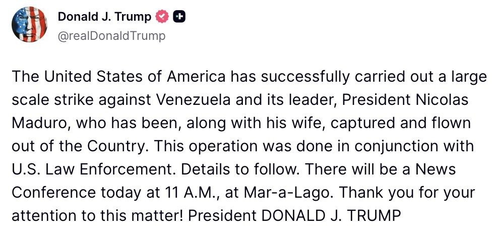 America attack on Venezuela : अमेरिका का वेनेजुएला पर हमला: राष्ट्रपति मादुरो को गिरफ्तार कर बाहर ले जाने का दावा 2 WhatsApp Image 2026 01 03 at 6.05.22 PM WhatsApp Image 2026 01 03 at 6.05.22 PM America attack on Venezuela