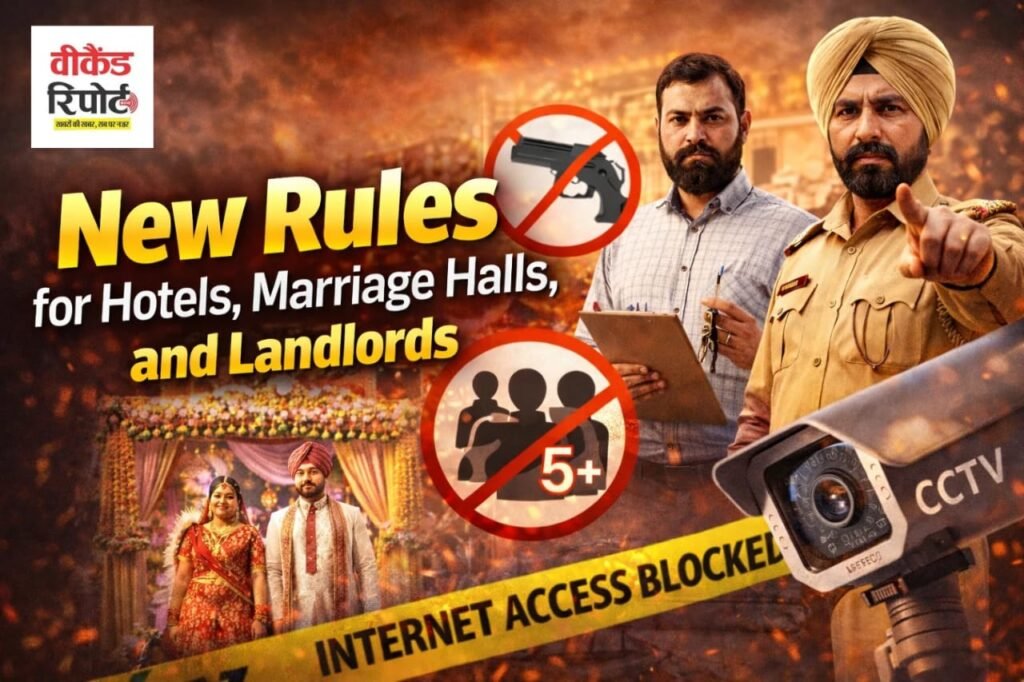 Marriage Palace New Rules : जालंधर में सख्ती का अलर्ट: होटल, मैरिज पैलेस और मकान मालिकों के लिए नए नियम लागू